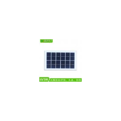 多晶硅太阳能电池板(JB-6V/3W125*215)