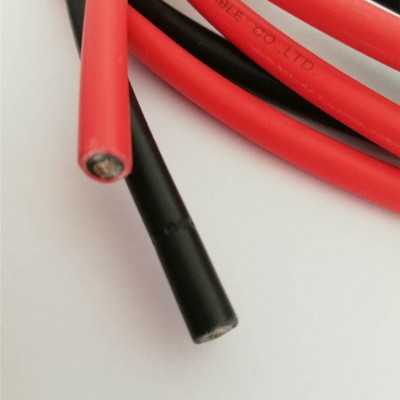 厂家直销PV1-F 1*4平方光伏电缆 现货红色黑色
