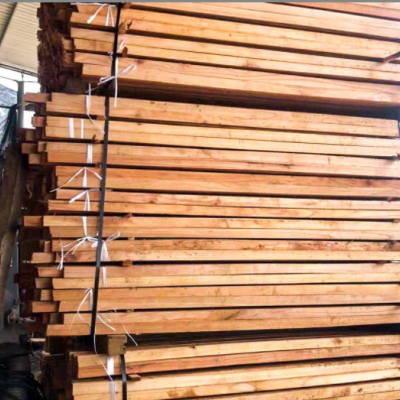 厂家加工定制建筑木方木板跳板工地支模樟子松方木条建筑木工木垫图3