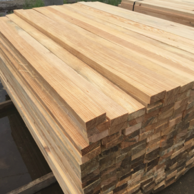 厂家批发原木松木 自然边桌面原材料 长条大板材按需制作松木条图2