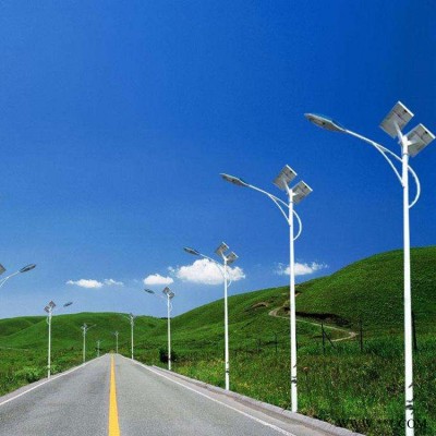 新农村5米6米太阳能路灯生产厂家 公园太阳能LED路灯防水防雷 工程专用太阳能一体化路灯厂家直供