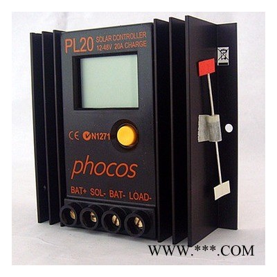 德国伏科Phocos 太阳能充放电控制器PL20A RS232通信 24V 48V太阳能高速监控 气象站 水利