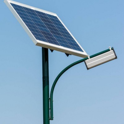 南宁上林户外太阳能庭院灯品牌好太阳能LED灯杆全配套组件施工安装
