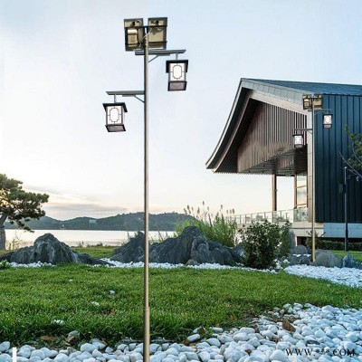 厂家直销太阳能庭院灯 3米小区照明LED庭院灯