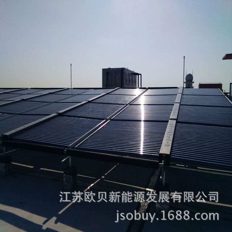 2大型太阳能集热工程 学校用太阳能热水工程 宾馆太阳能热水装置示例图7