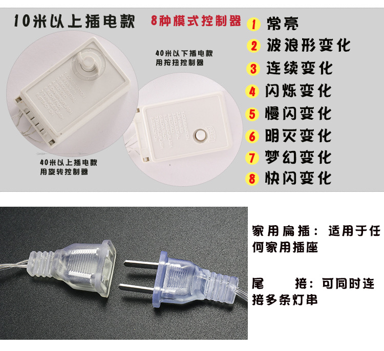 LED圆球/水晶球灯 led户外防水节日气泡球灯 太阳能气泡球灯串示例图8